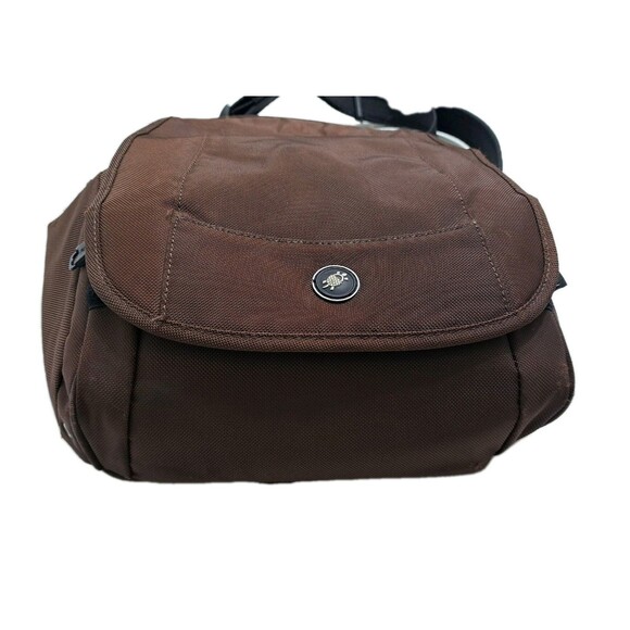 Pacsafe Crossbody Shoulder Bag Purse Metrosafe 200 Anti-theft Brown PB001 - Picture 8 of 12